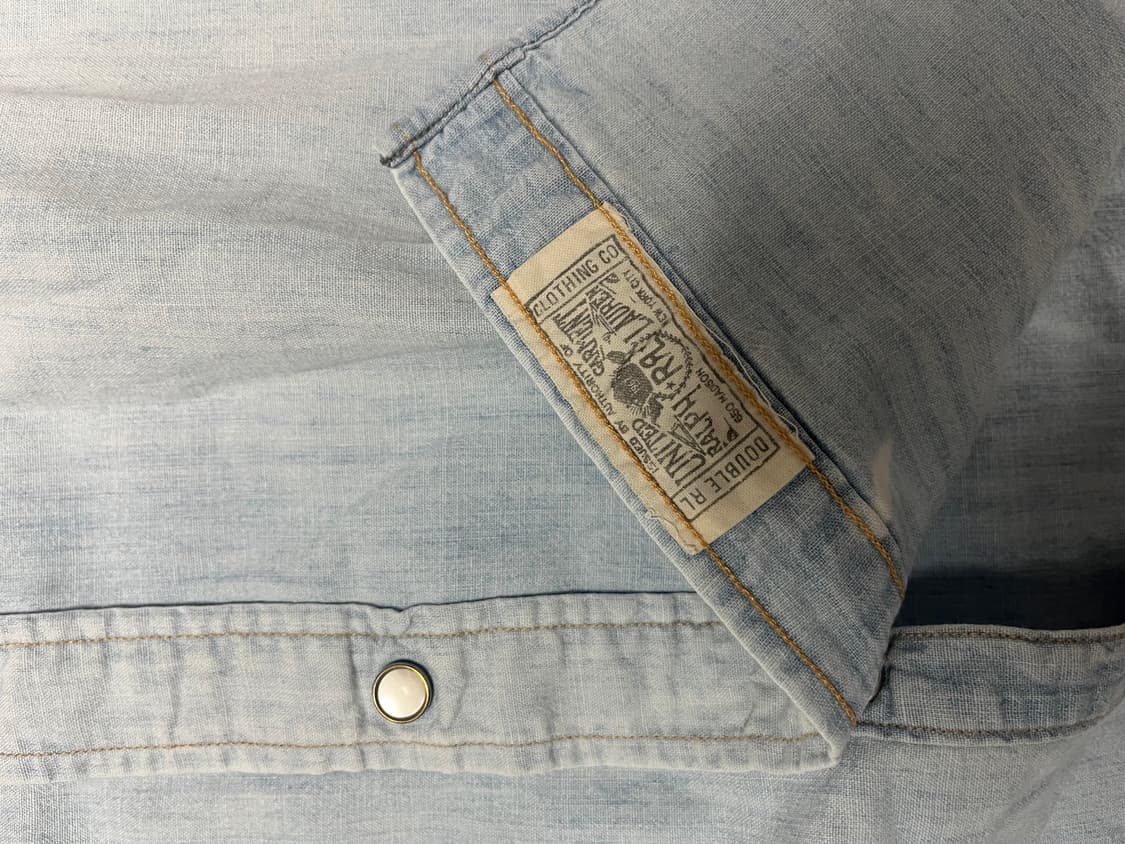 rrl 더블알엘 웨스턴 셔츠 콘초 L 상품이미지3