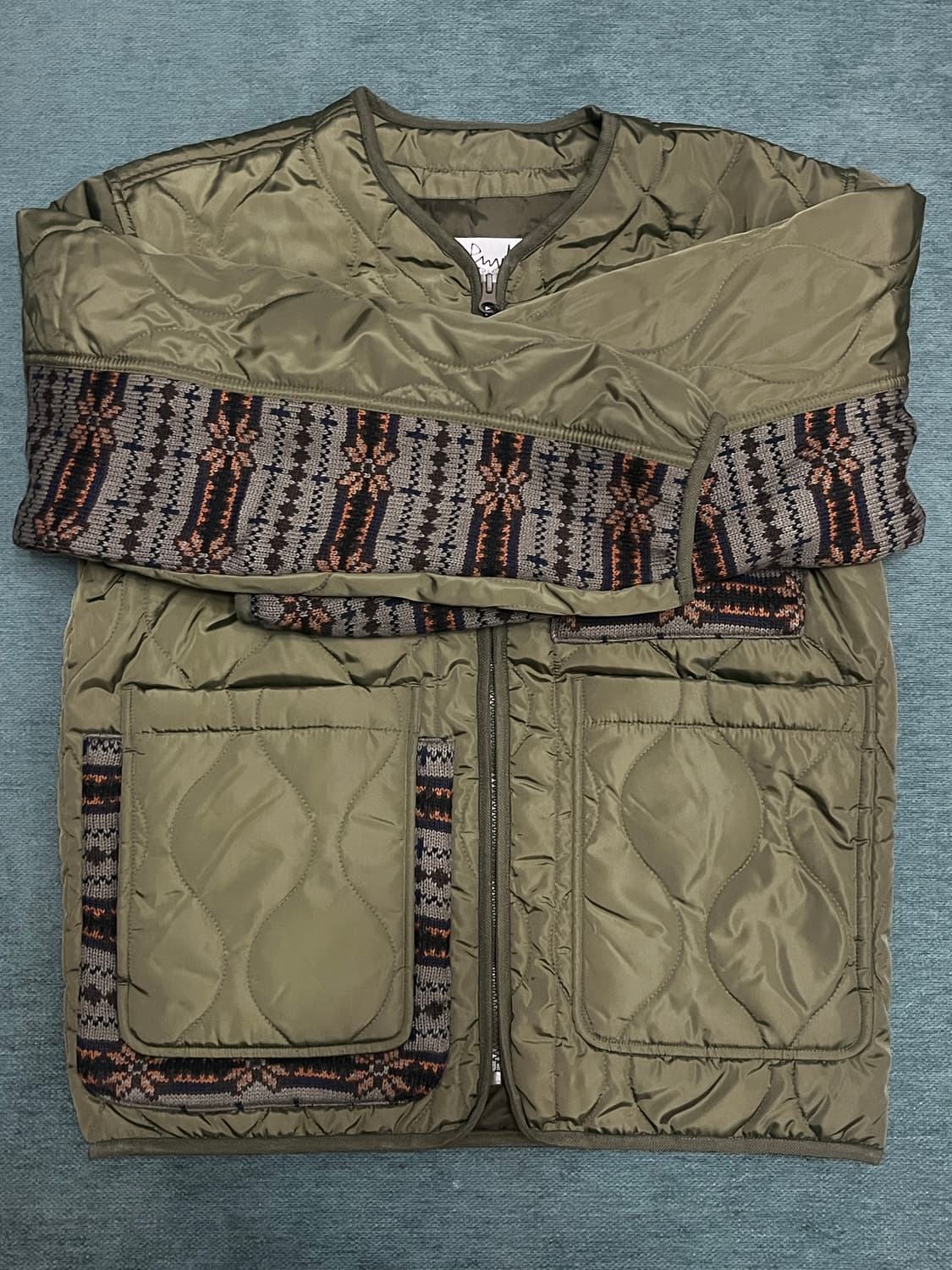 피지컬디파트먼트 퀼팅 자켓 S사이즈 상품이미지5