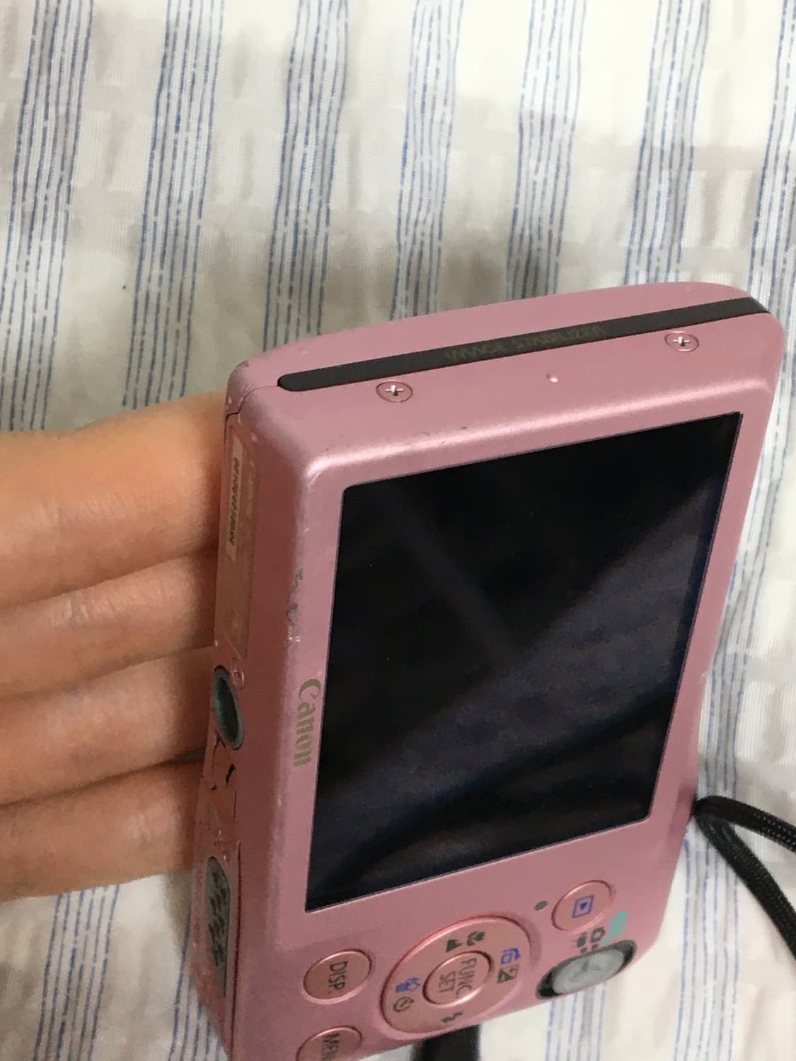 캐논 IXY 200F (IXUS 105) 핑크 빈티지 디지털 카메라 작례 상품이미지7