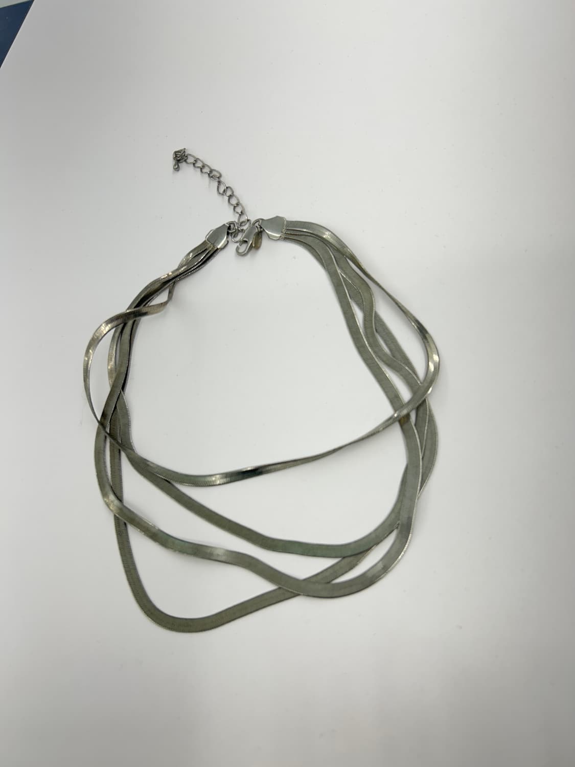 플랫 레이어 목걸이 상품이미지2