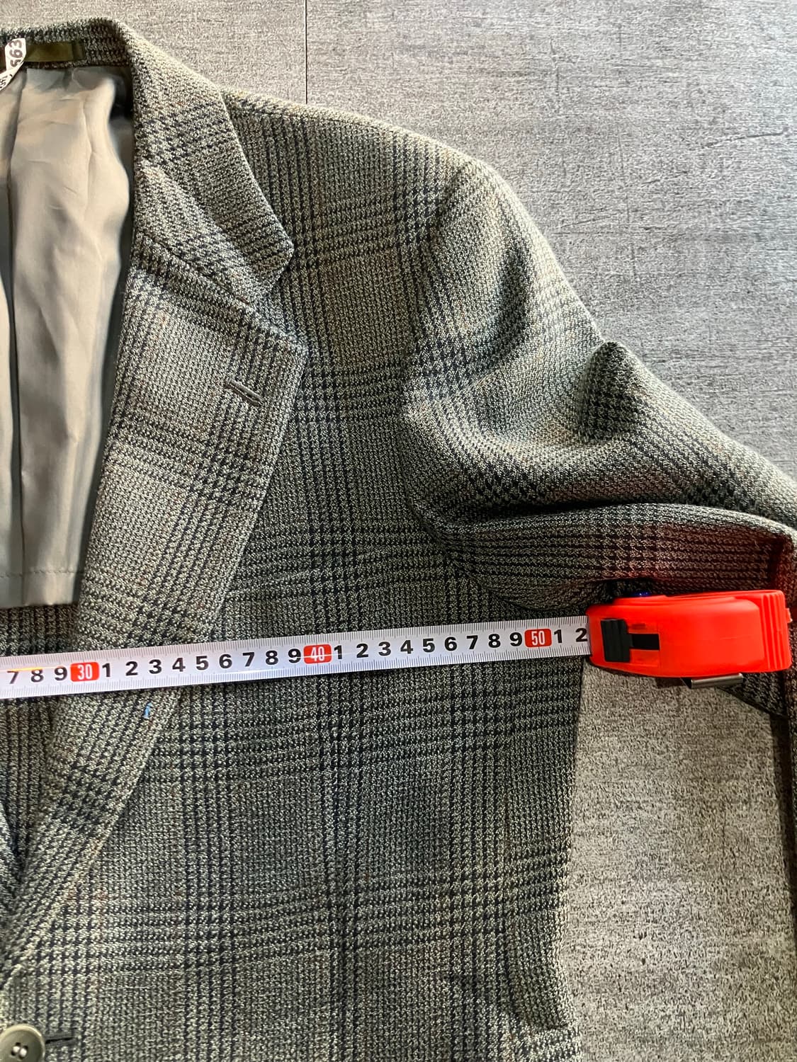 일본빈티지 올드스쿨아메카지 혁오풍 루즈핏 블레이저자켓 상품이미지2