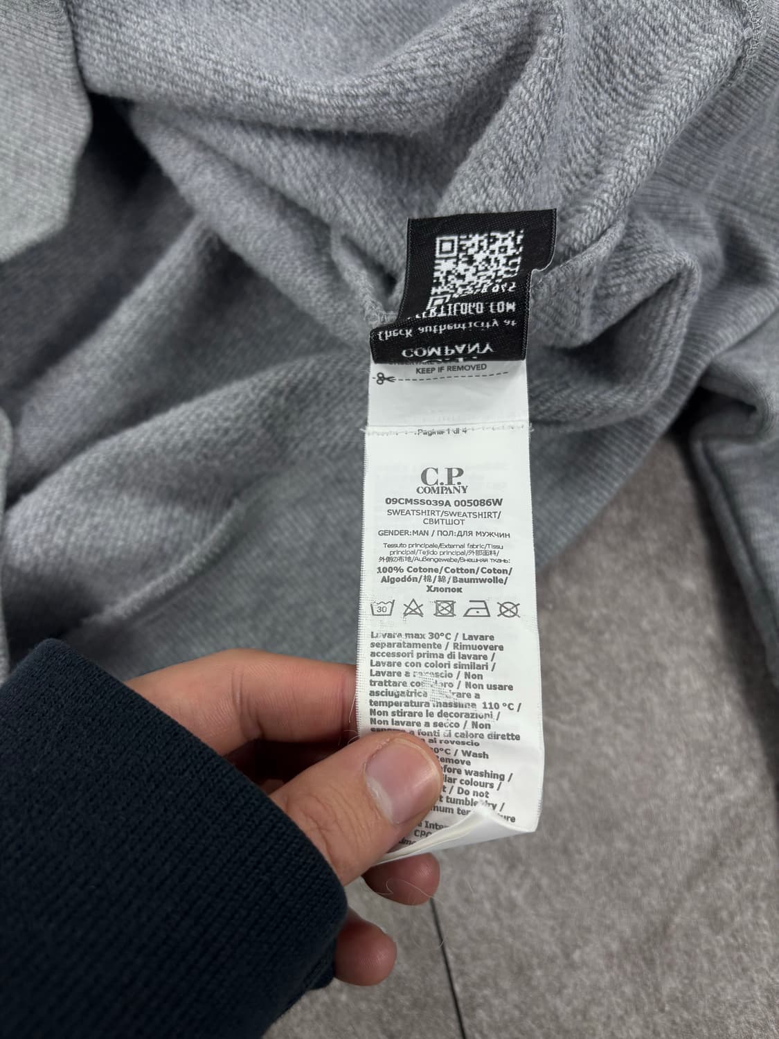 - CP Company Lens Logo Sweatshirt   상품이미지5