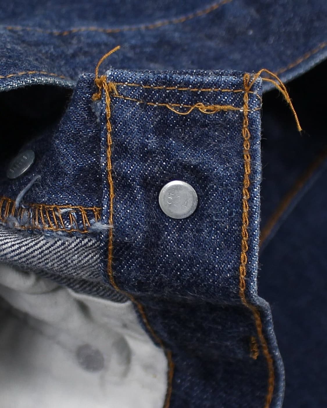 1980s USA 리바이스 501 셀비지 66후기 데님 팬츠 빈티지 미제 상품이미지6