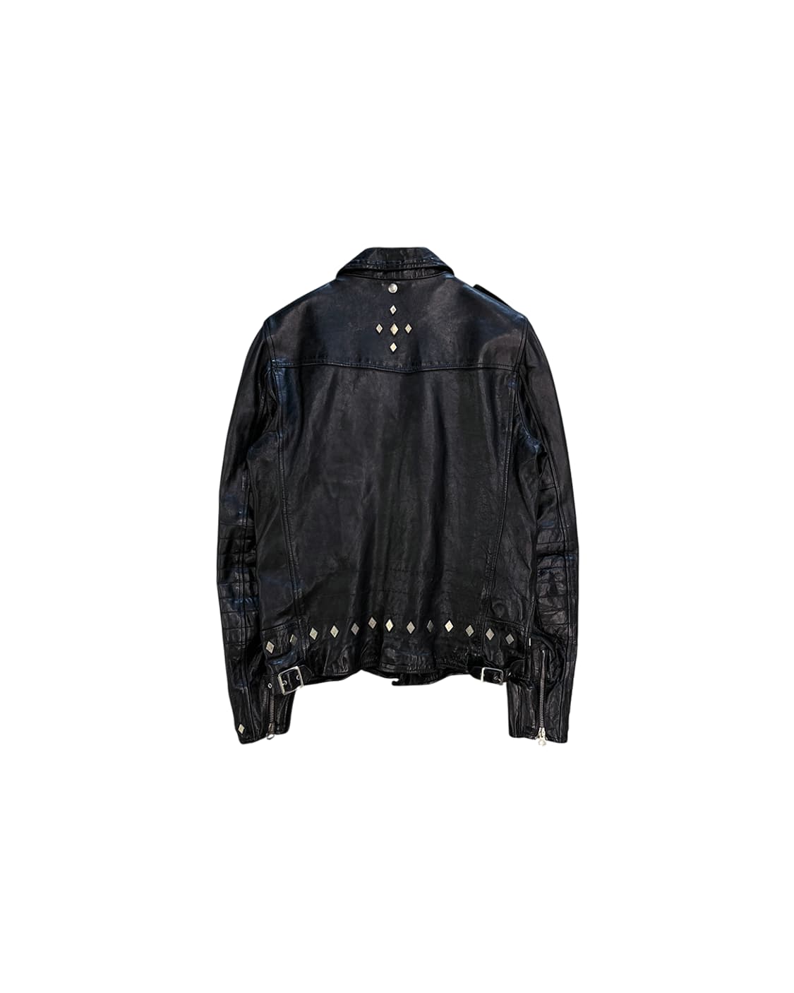 골든구스 스터드 바이컷 자켓 블랙 상품이미지5