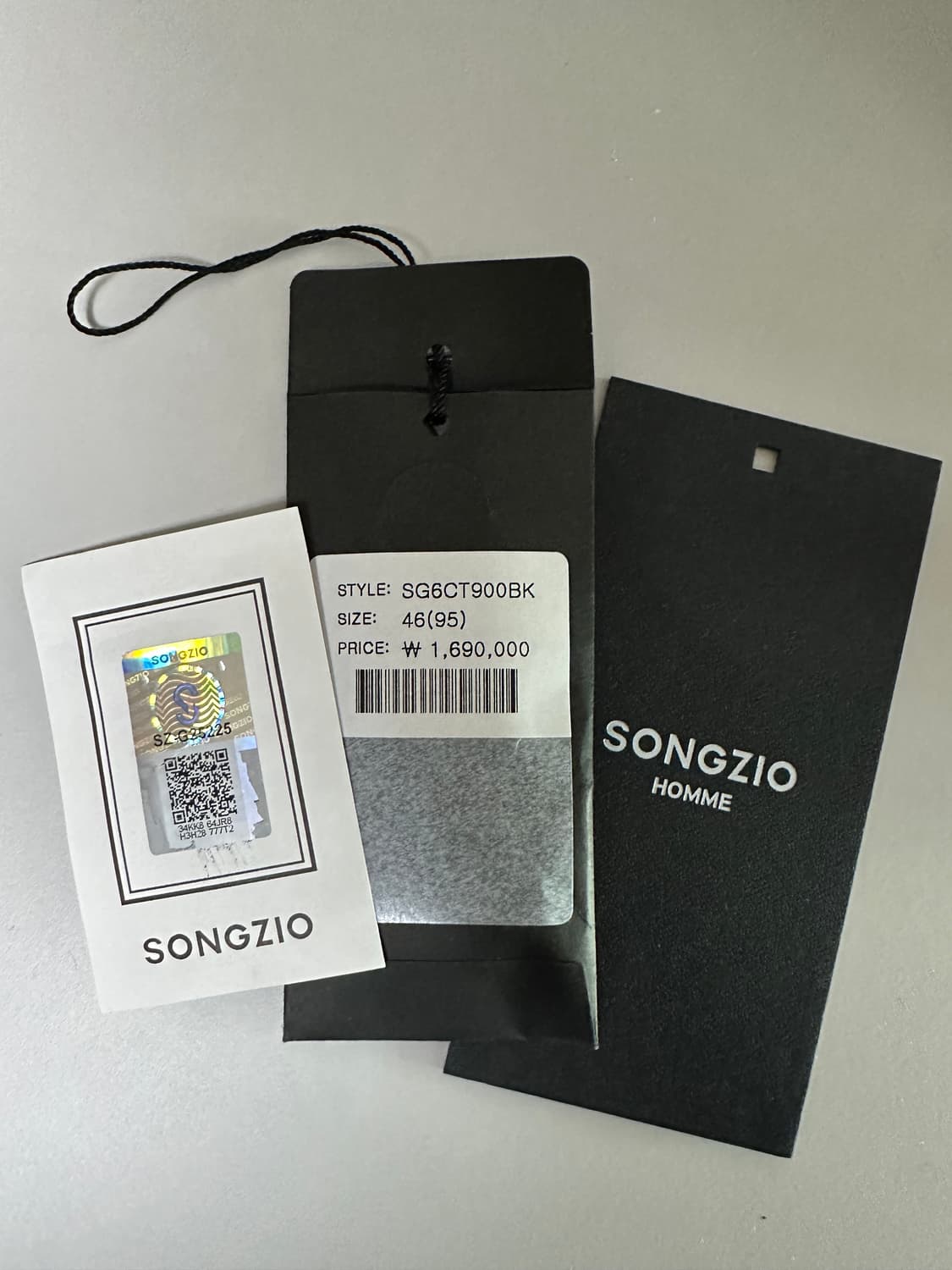 송지오 옴므 24fw후드코트 46 상품이미지8