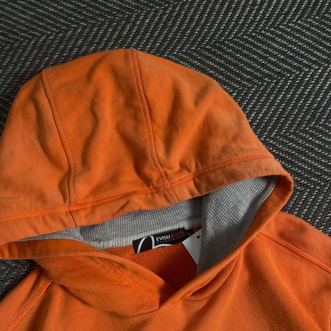 에비수 y2k 빅로고 올드스쿨 후드 티셔츠o 3565 상품이미지5