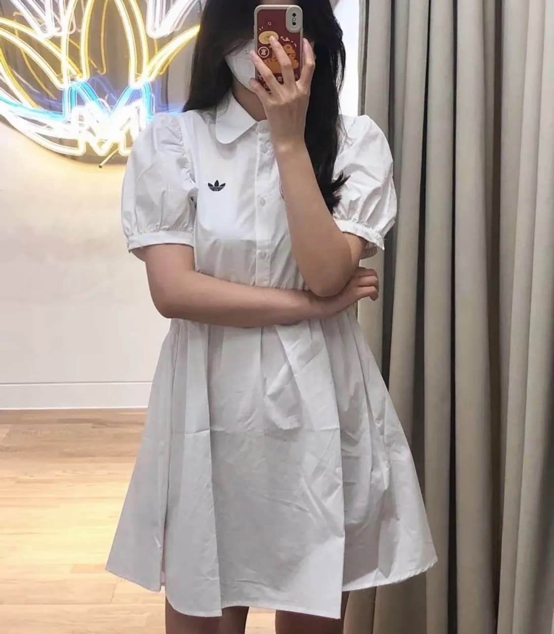 ✨아디다스 카라 퍼프 미니 원피스✨ 상품이미지1