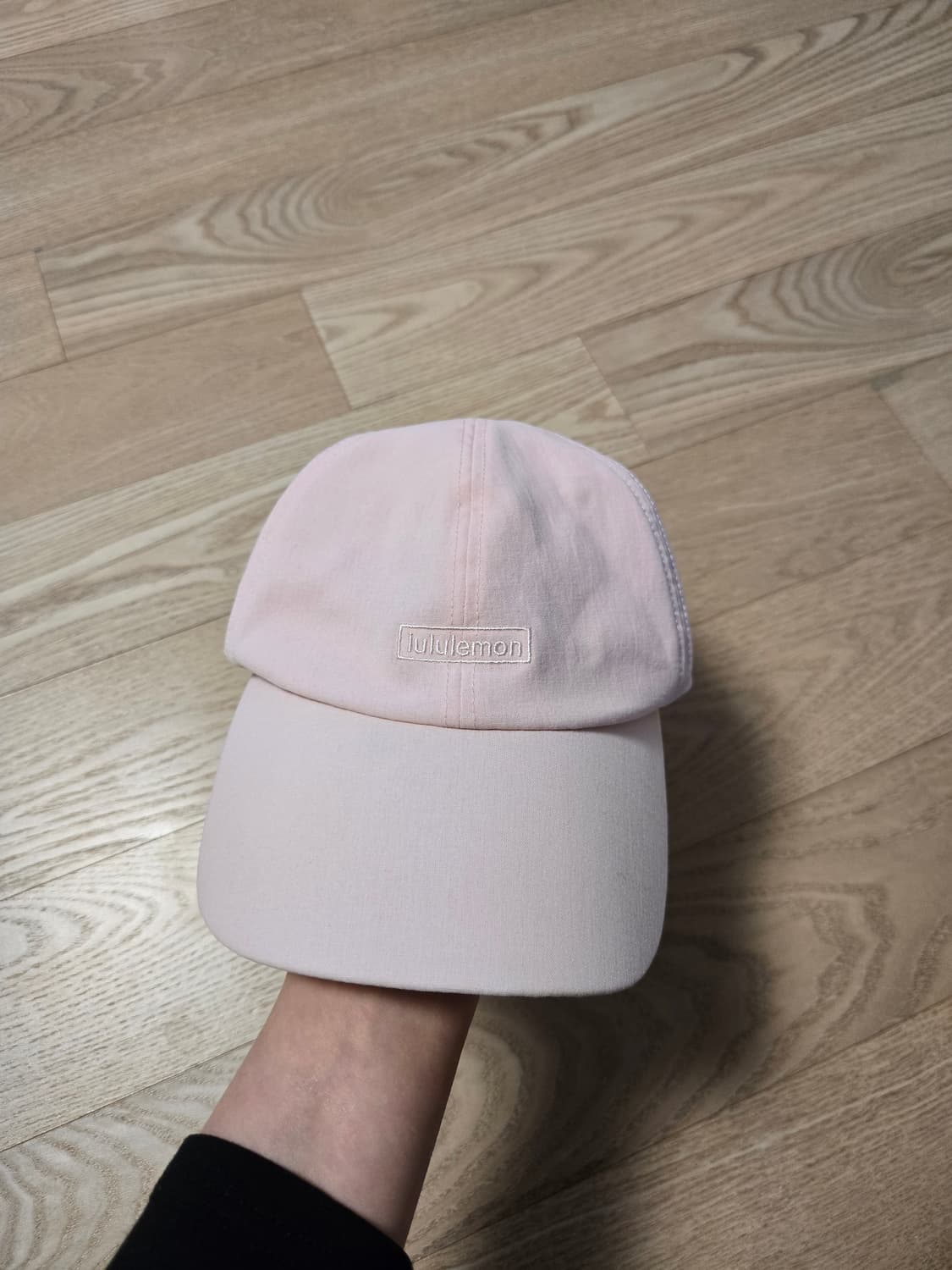 [56] Lululemon 룰루레몬 핑크 볼캡 모자 상품이미지1