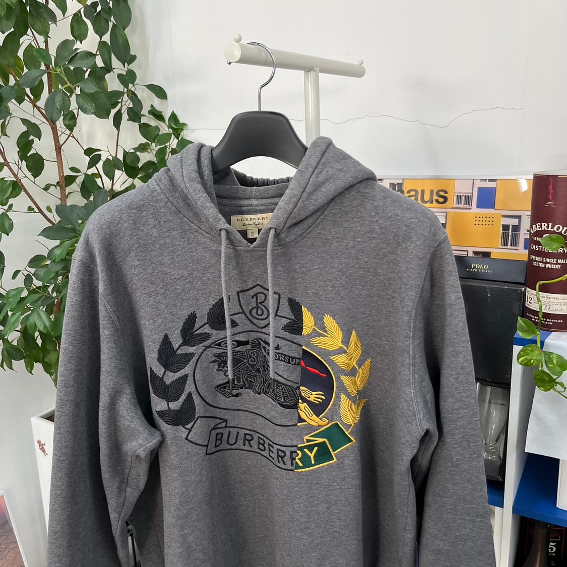 버버리 크레스트로고 스웻후드 XL 상품이미지2