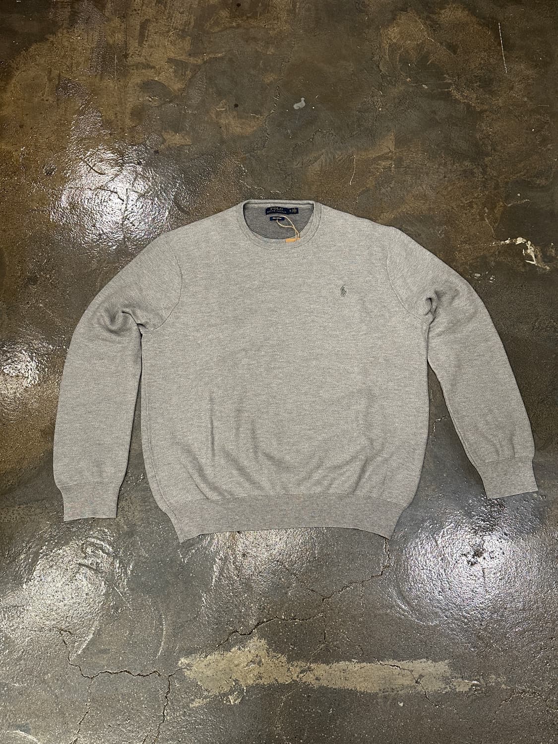 폴로 랄프로렌  니트 스웨터 그레이 XL 상품이미지1