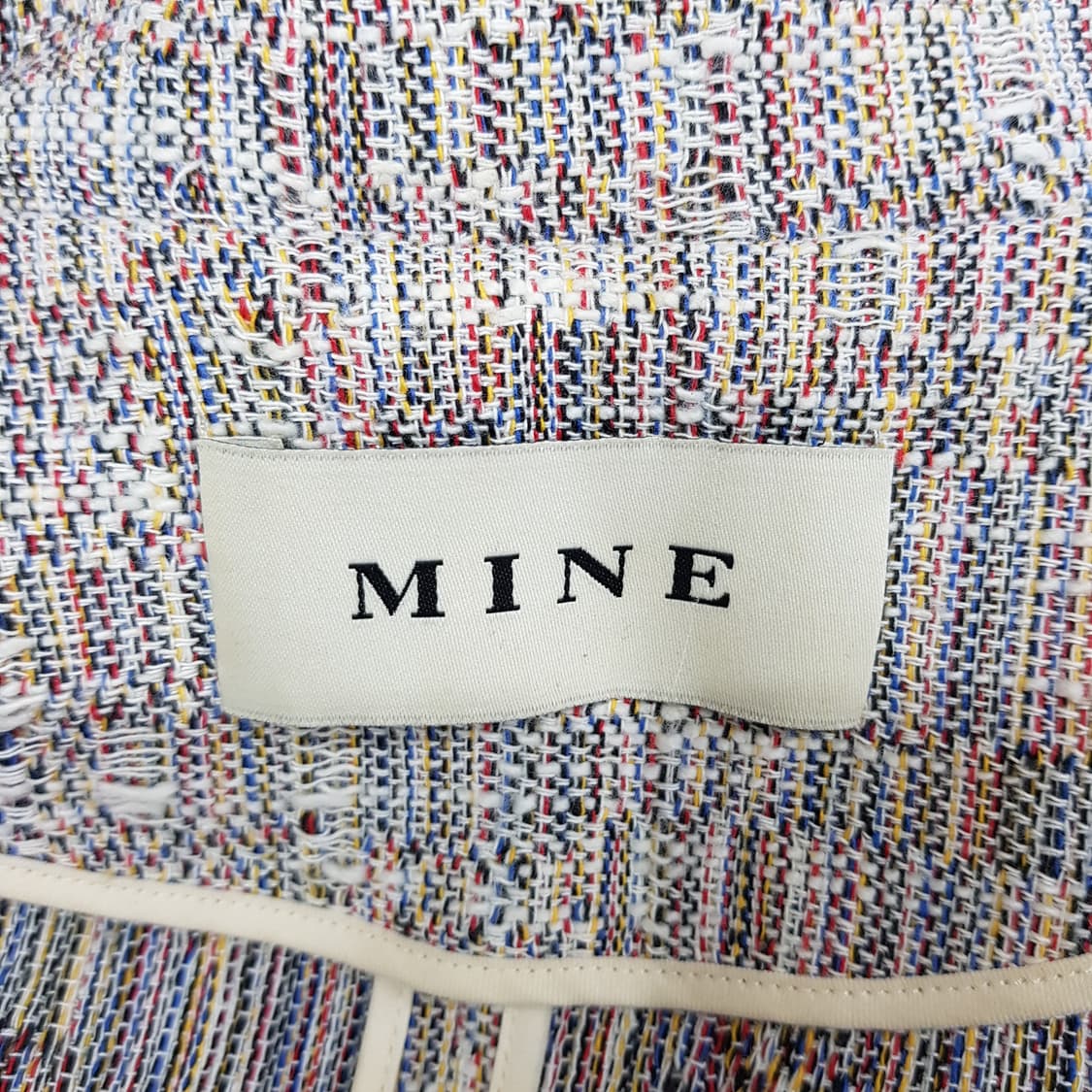 한섬 마인 트위드 A라인 원피스 76-90-155사이즈 상품이미지7