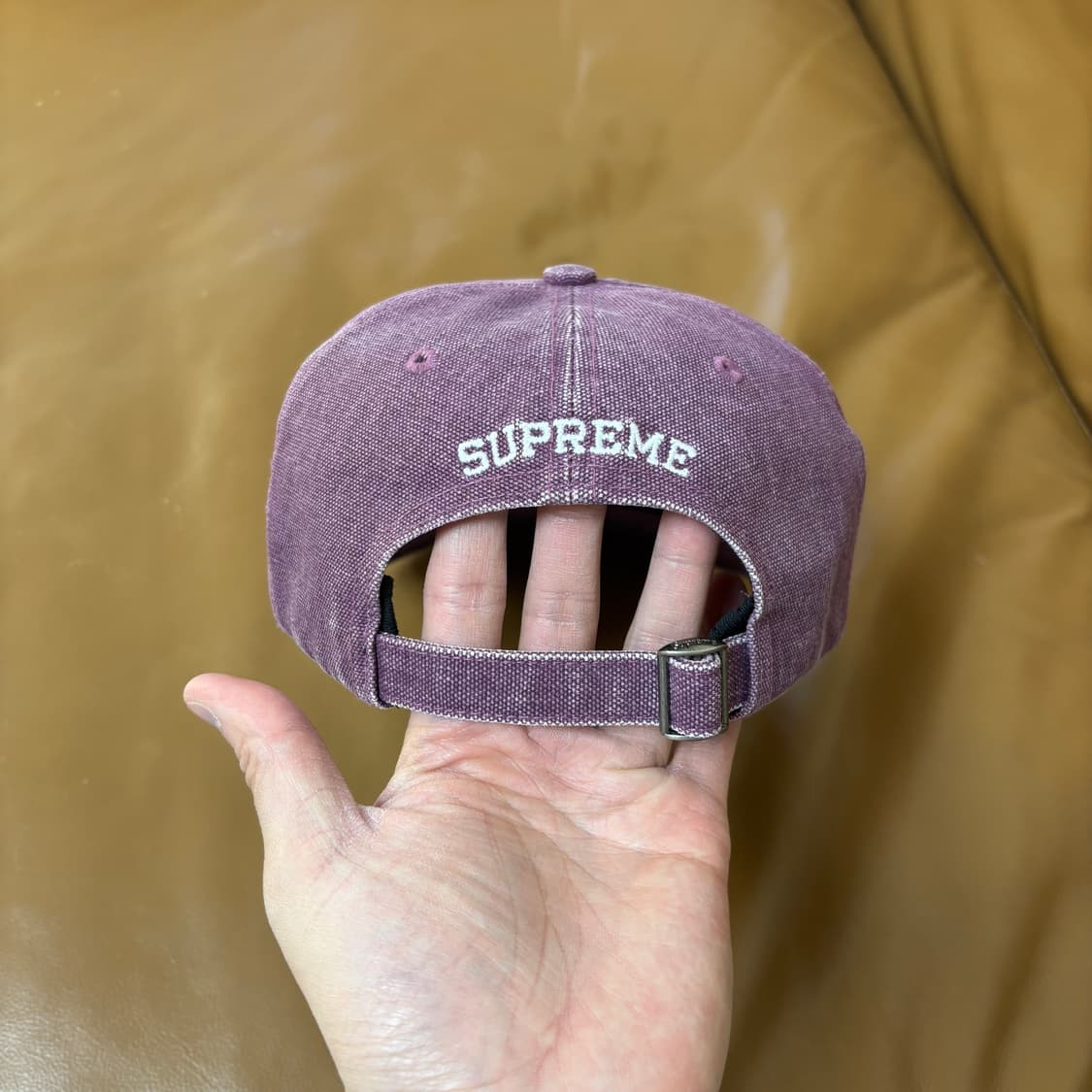 슈프림 S로고 6패널 볼캡 모자 피그먼트 퍼플 상품이미지7