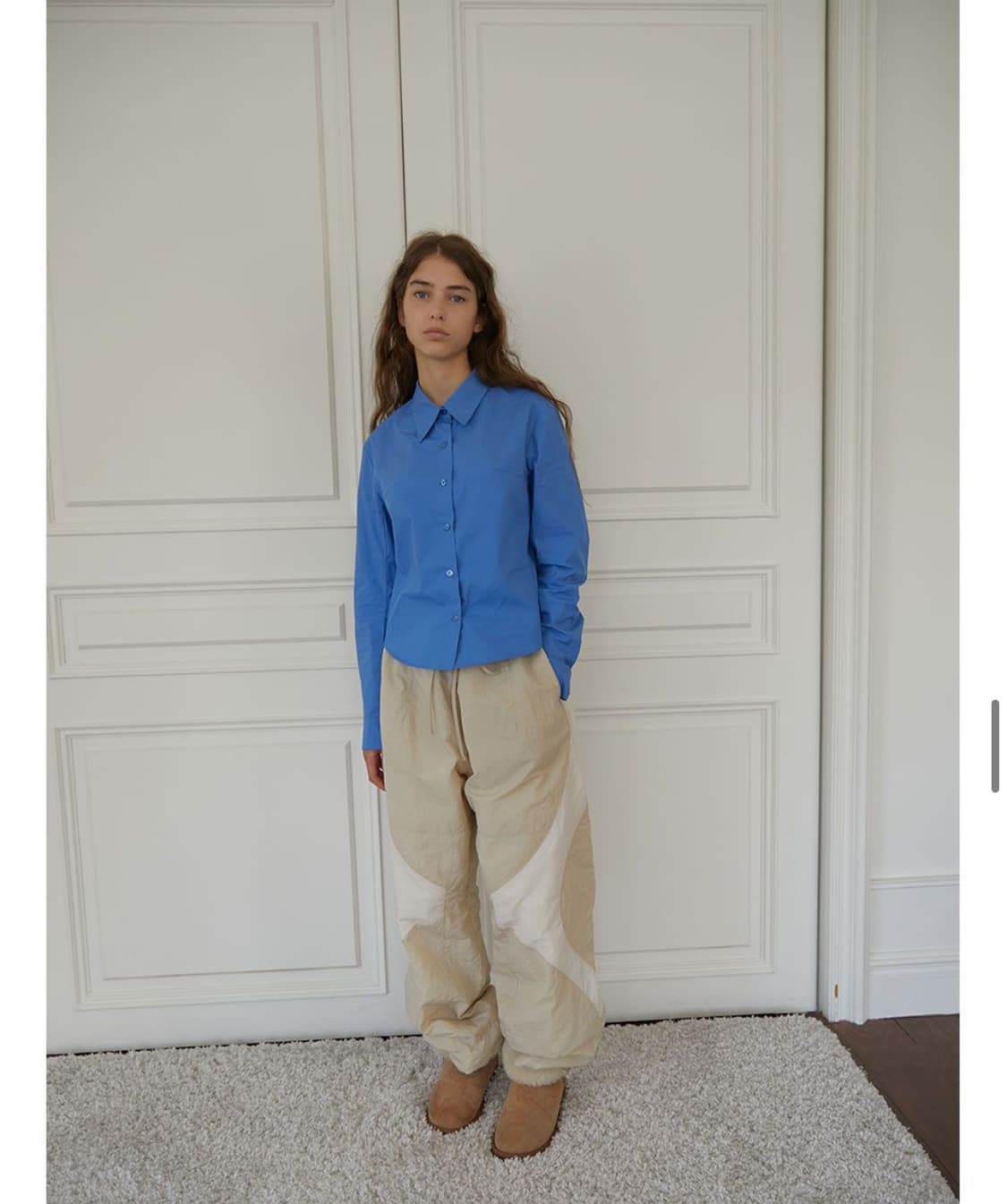 classic basic shirt _ blue 상품이미지6