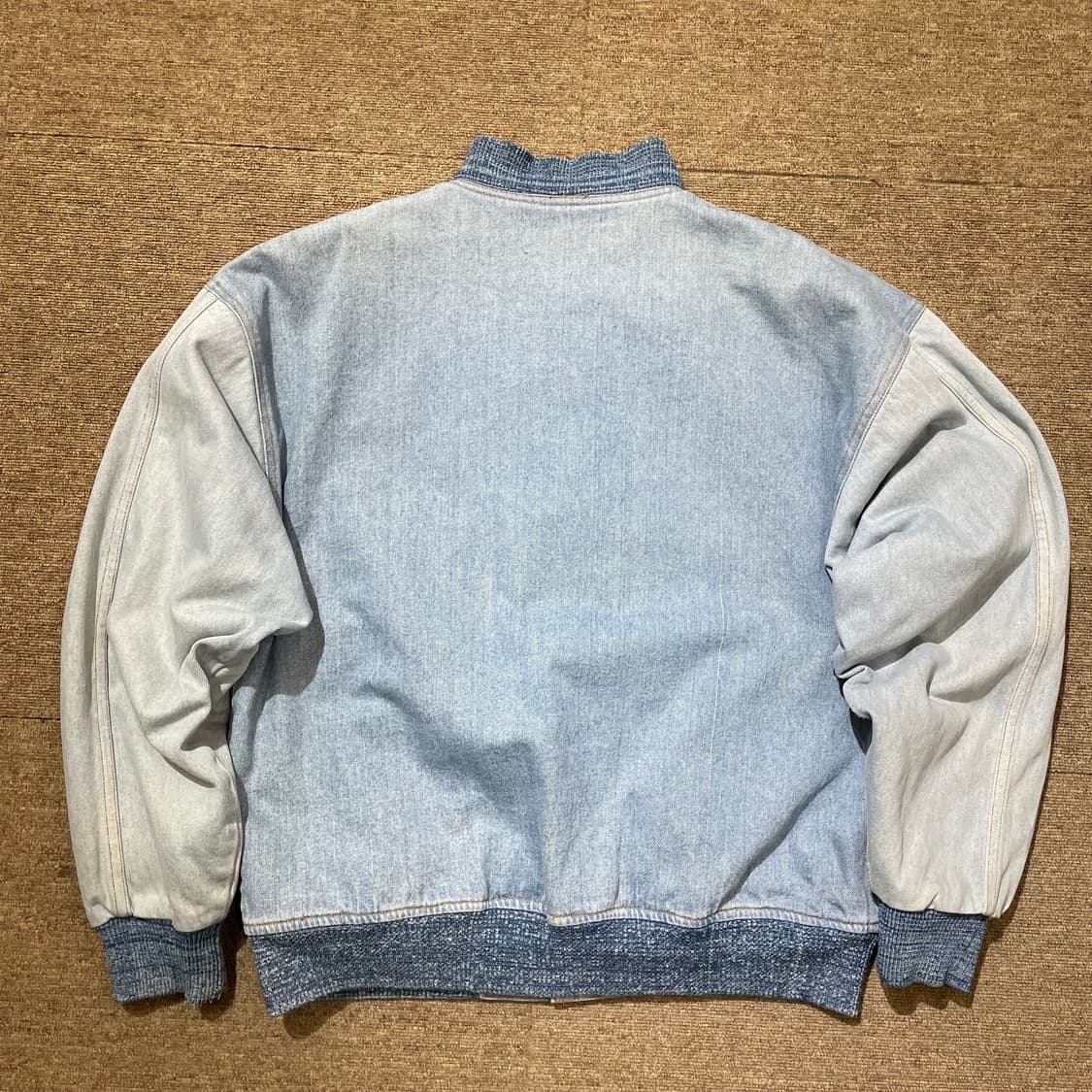 (M) 아메리칸 빈티지 데님 바시티 자켓  상품이미지2