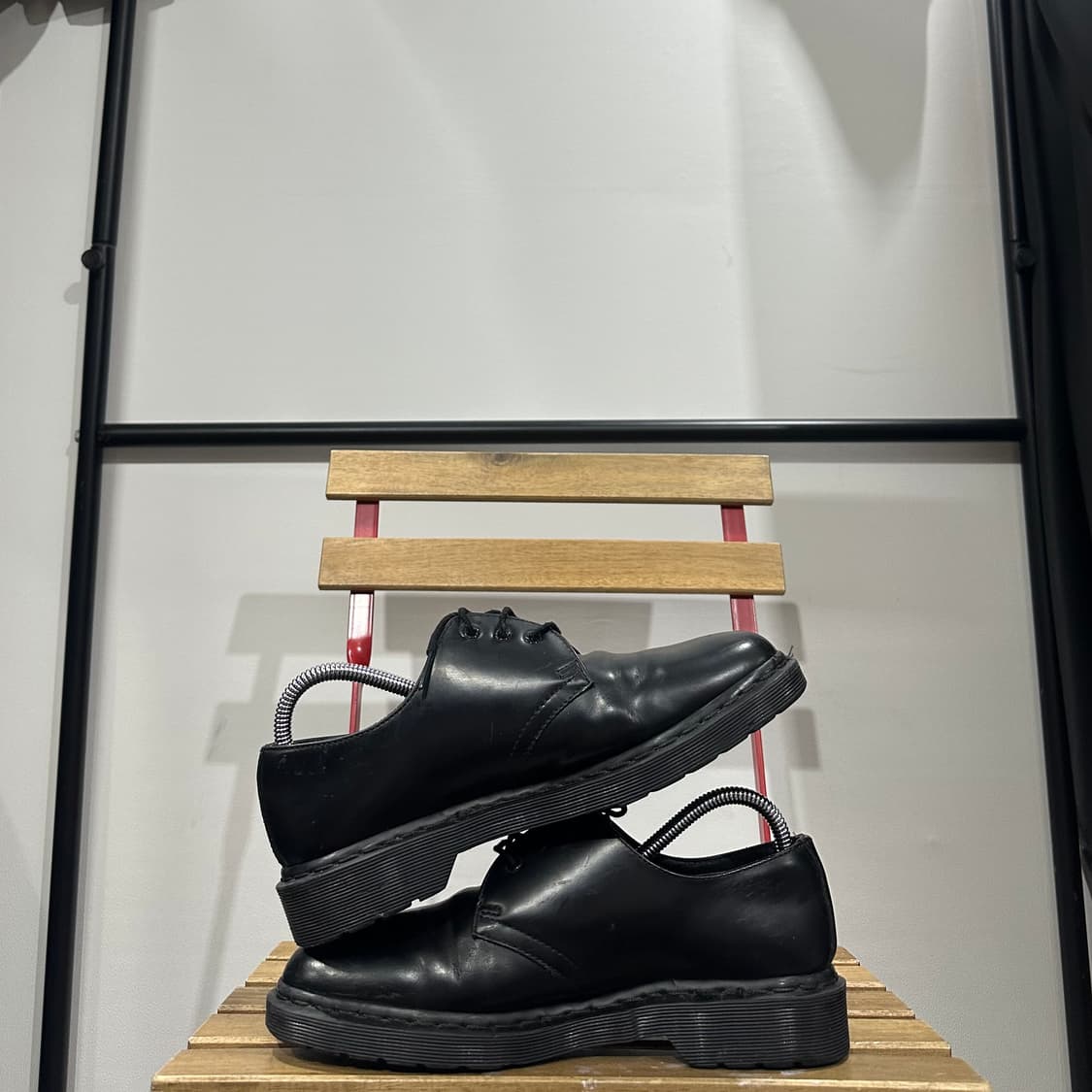 Uk7) 닥터마틴 로퍼 남성 남자 구두 1461 모노 블랙 상품이미지7