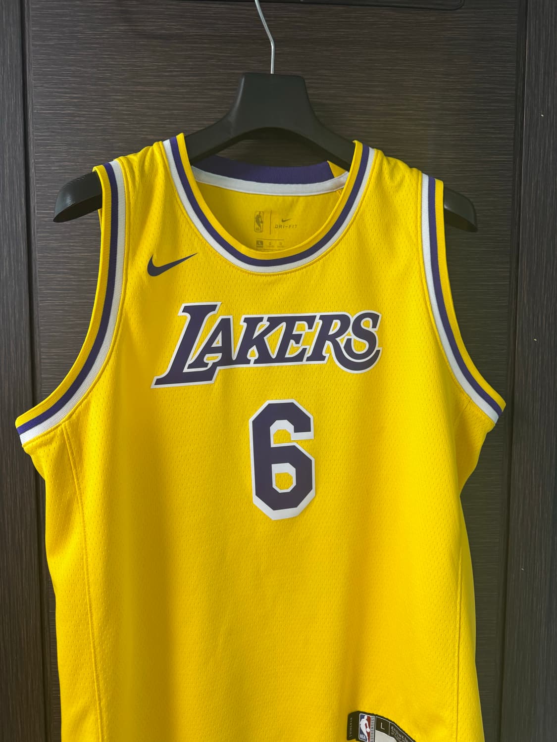나이키 La Lakers 르브론 유니폼 6번 L 상품이미지2