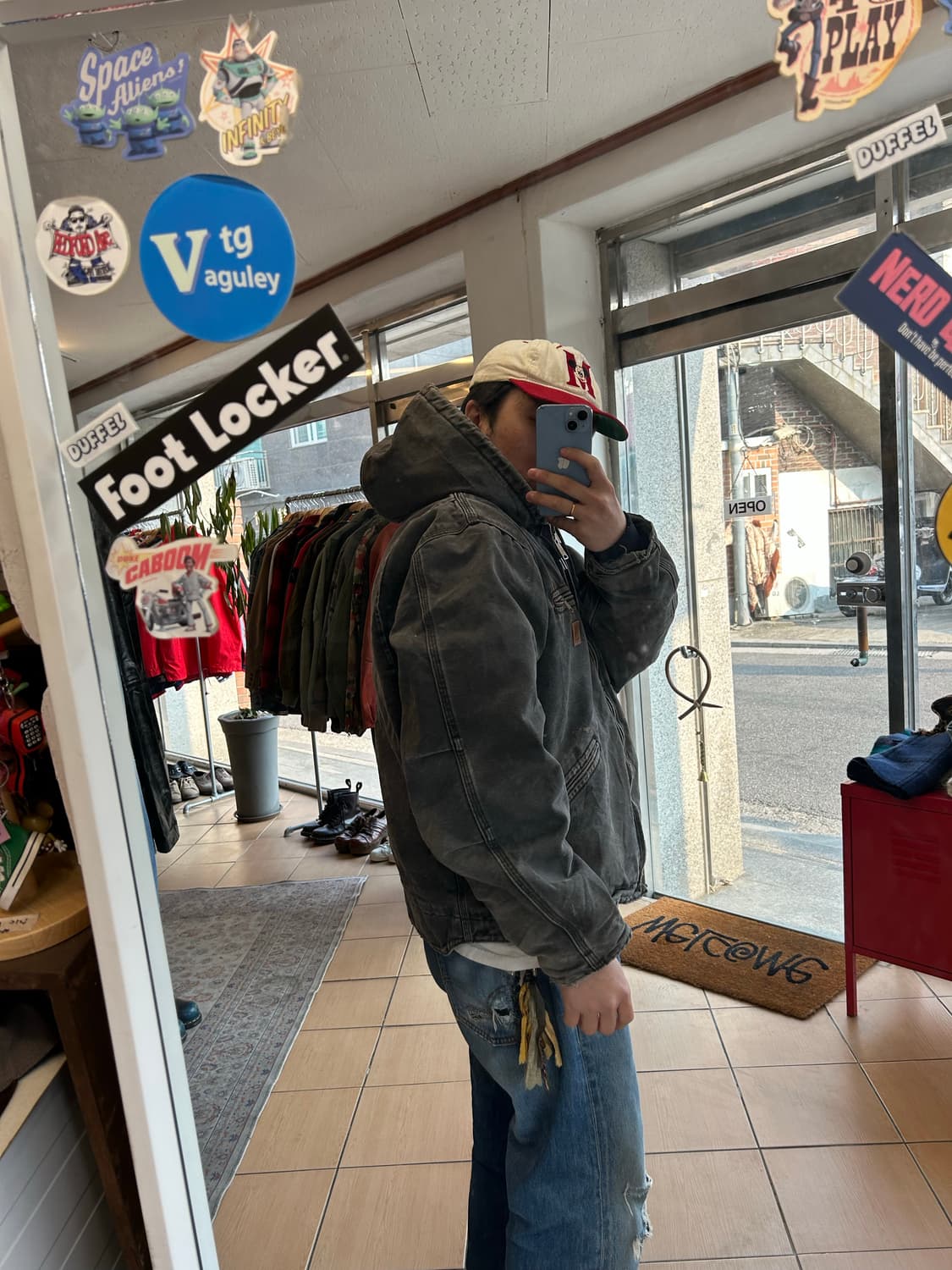 칼하트 시에라 자켓 블랙 상품이미지8