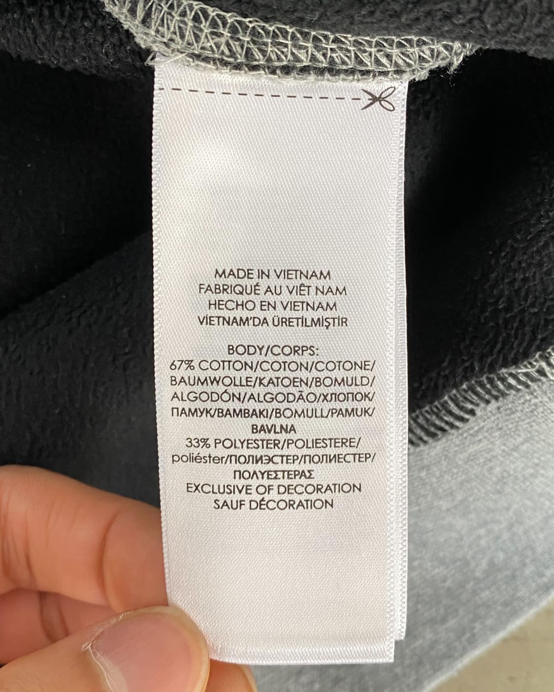 폴로 랄프로렌 헤더 그레이 플리스 크루넥 스웻셔츠 상품이미지7