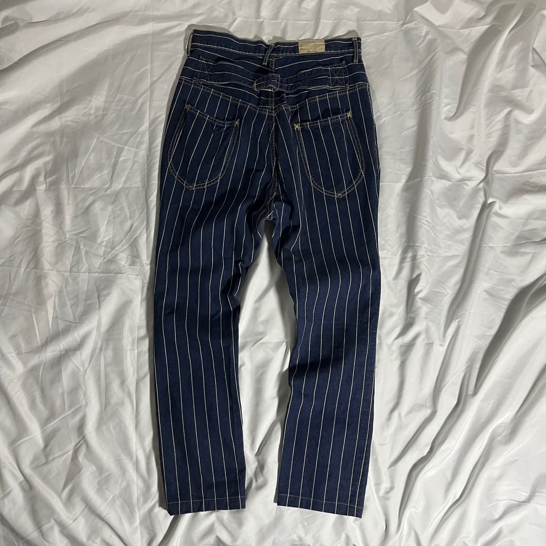 KAPITAL . 캐피탈 신치백 히코리 데님팬츠 상품이미지1