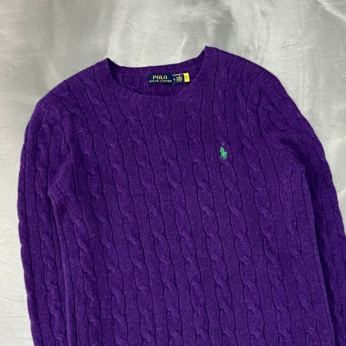  폴로랄프로렌 울 캐시미어 꽈배기 니트 y15913 상품이미지3