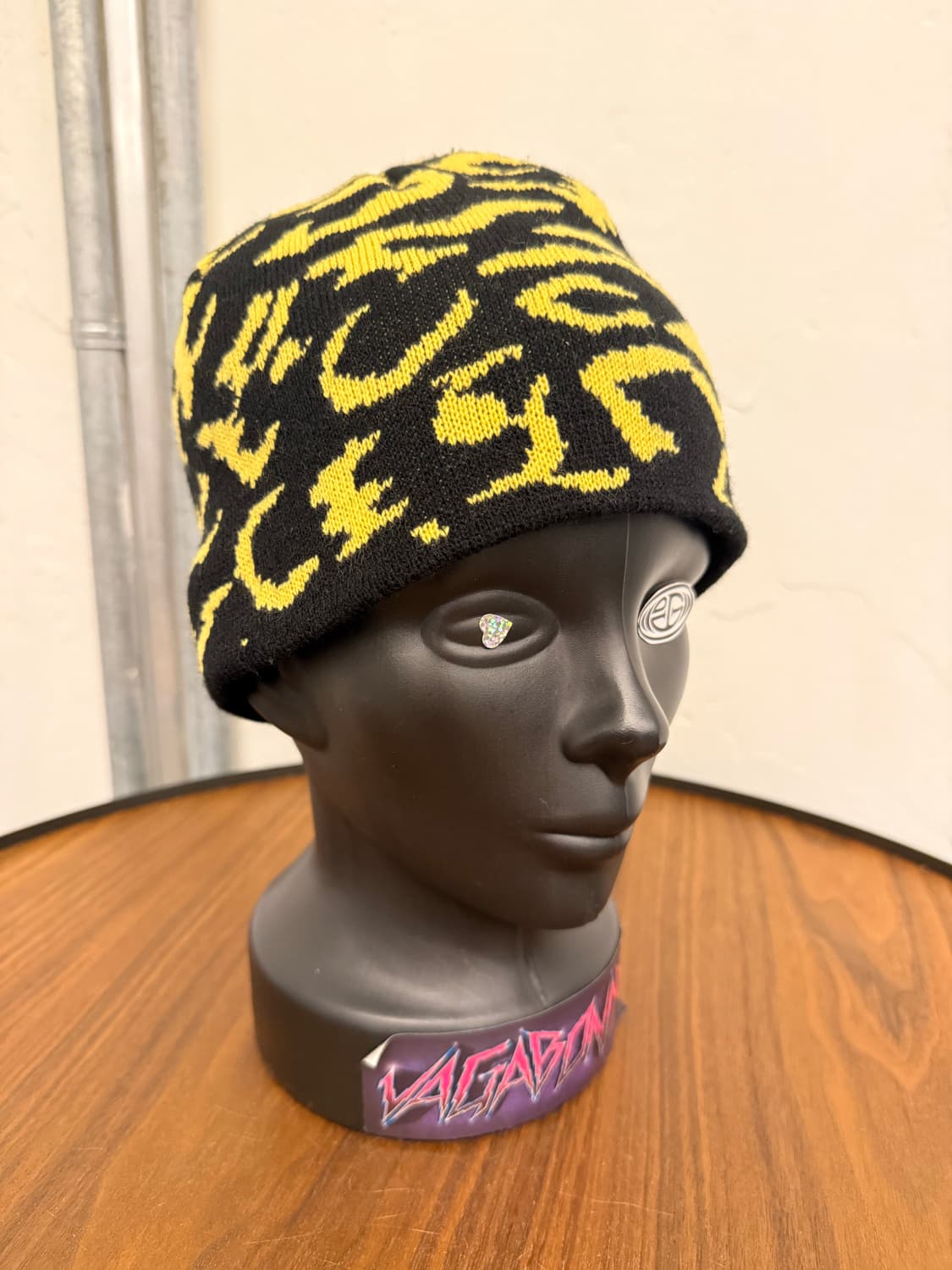 타이거 니트비니 블랙앤 엘로우 상품이미지3