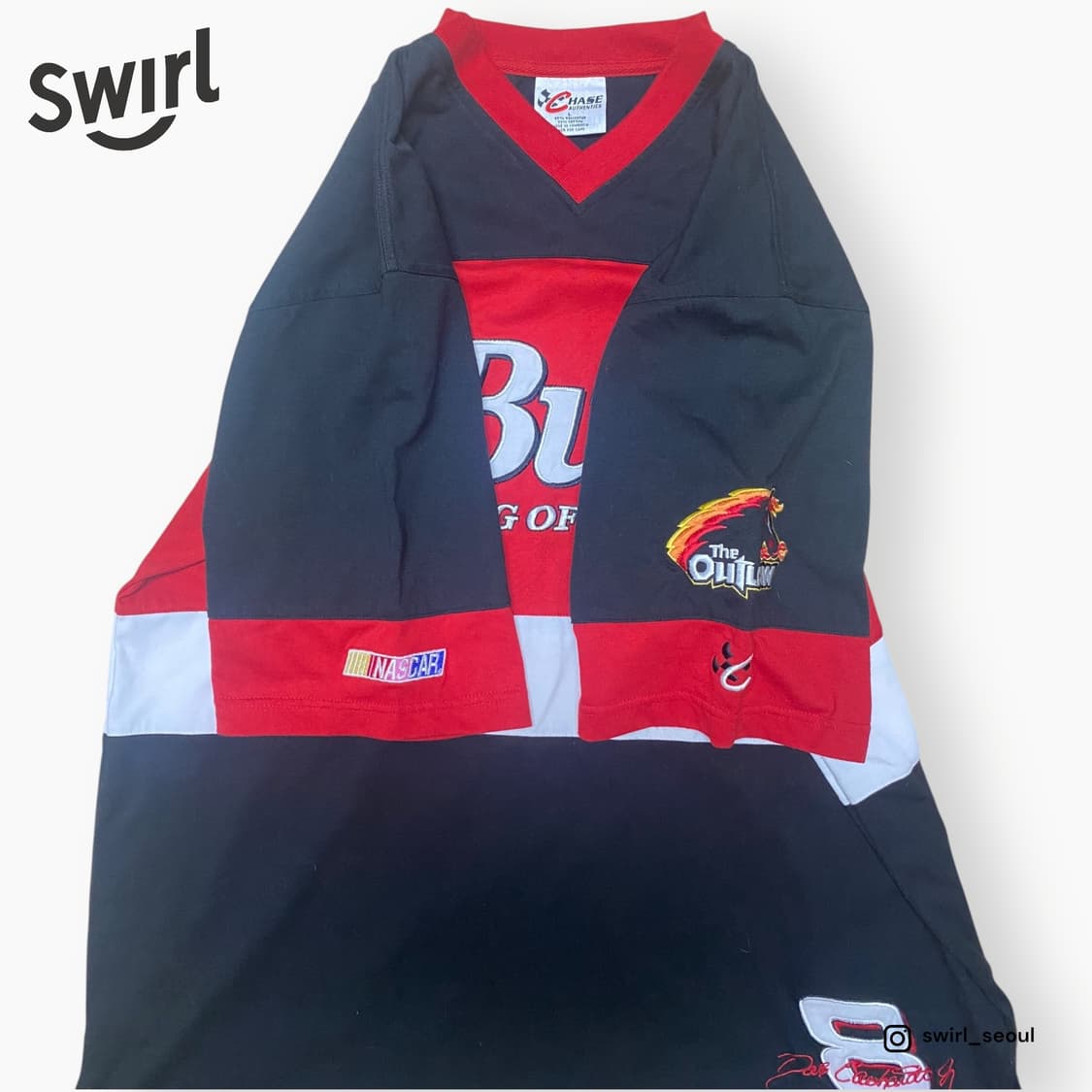 CHASE nascar dale.jr budweiser tee 상품이미지4