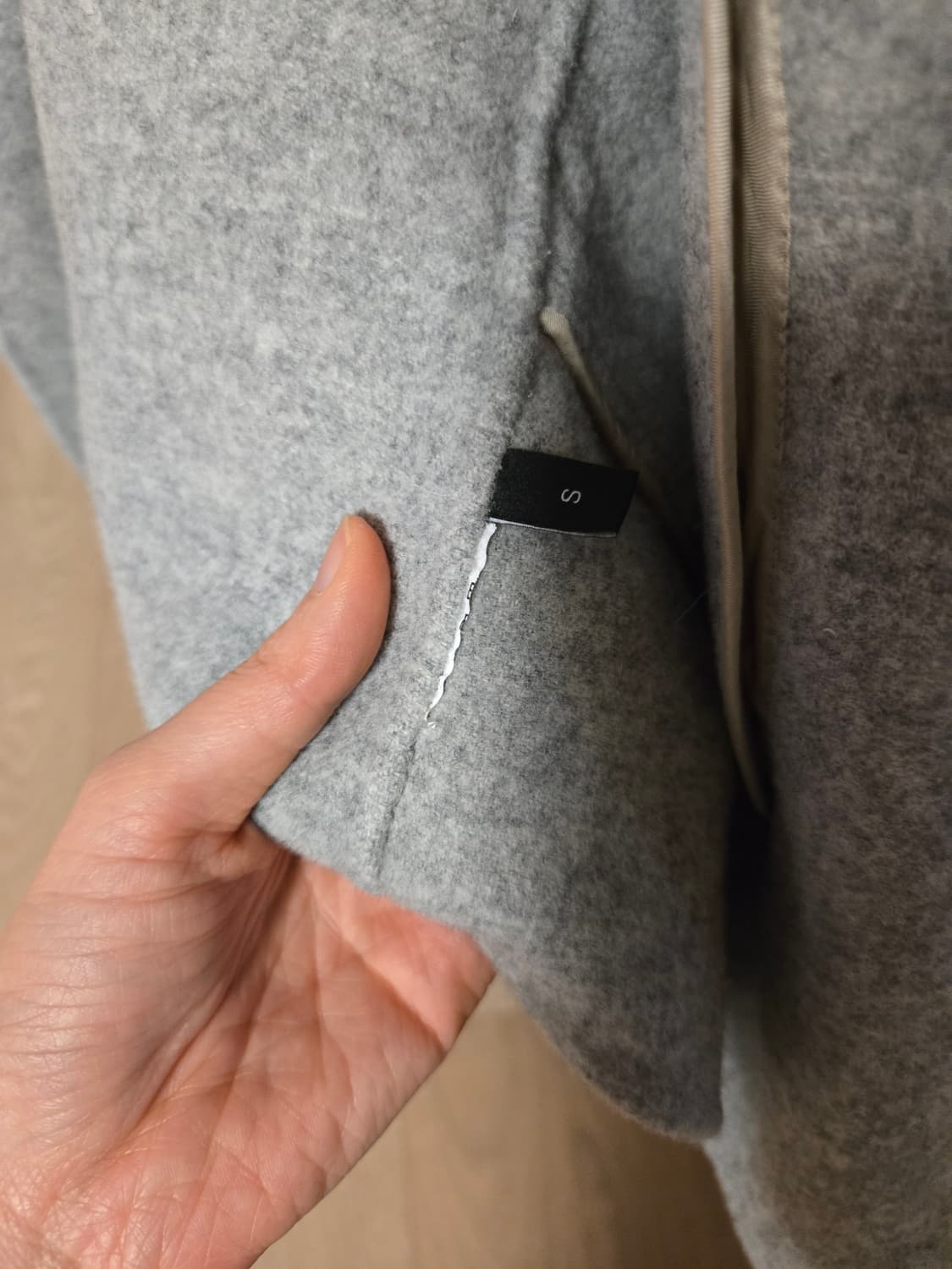 [s/미착용] Theory 띠어리 여성 울 코트 자켓 상품이미지5