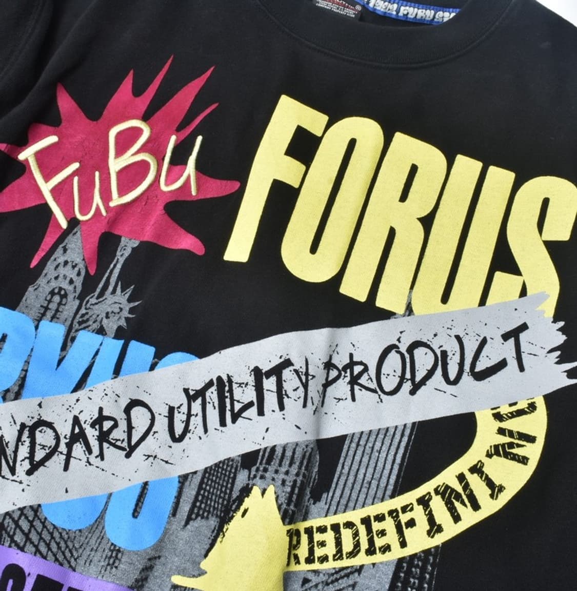 00S FUBU 후부 프린팅 긴팔 롱 슬리브 티셔츠 M25052629 상품이미지2