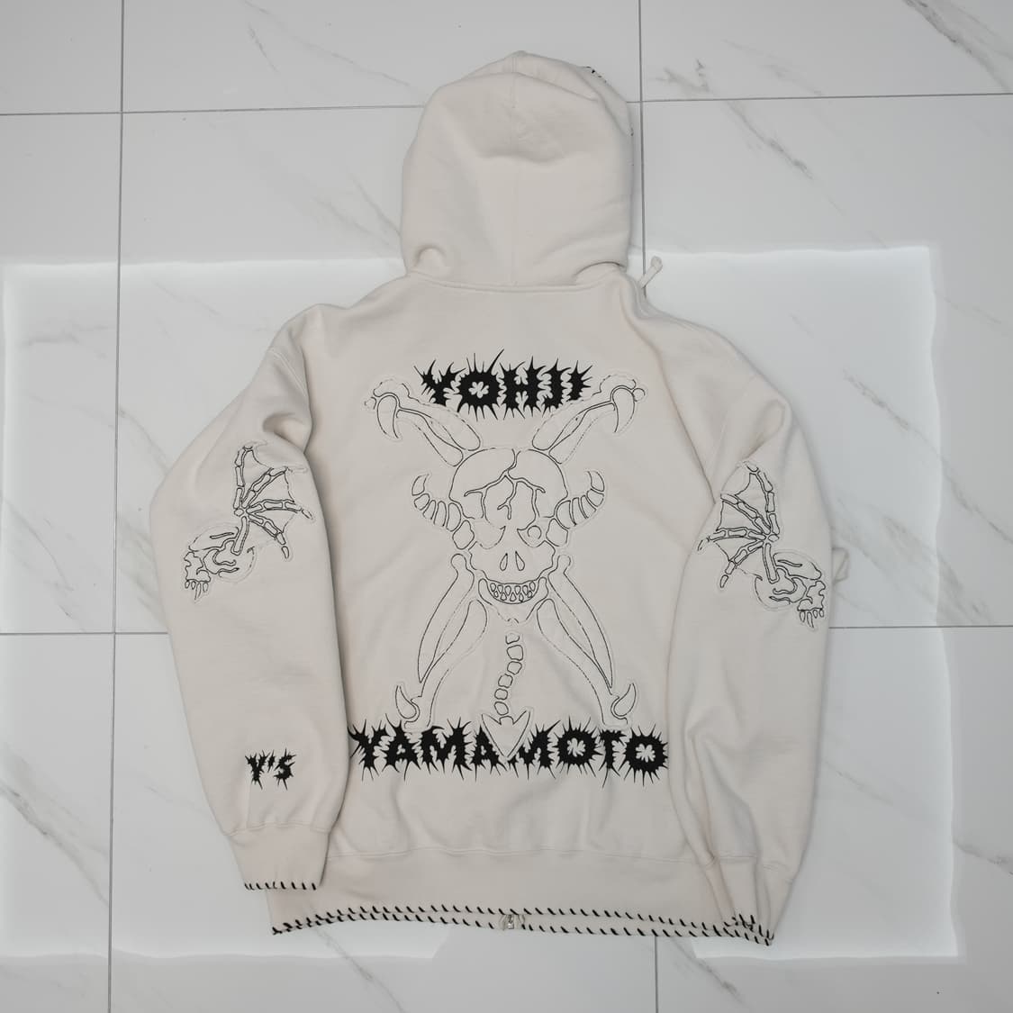 [XL] 슈프림 요지 야마모토 집업 후드 화이트 상품이미지6