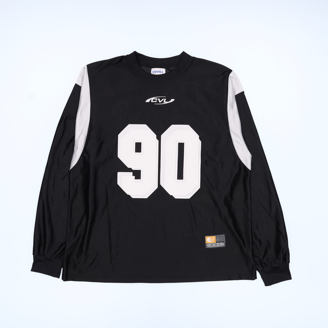 2XL COVILL 풋볼 럭비 긴팔티 N7570 상품이미지1