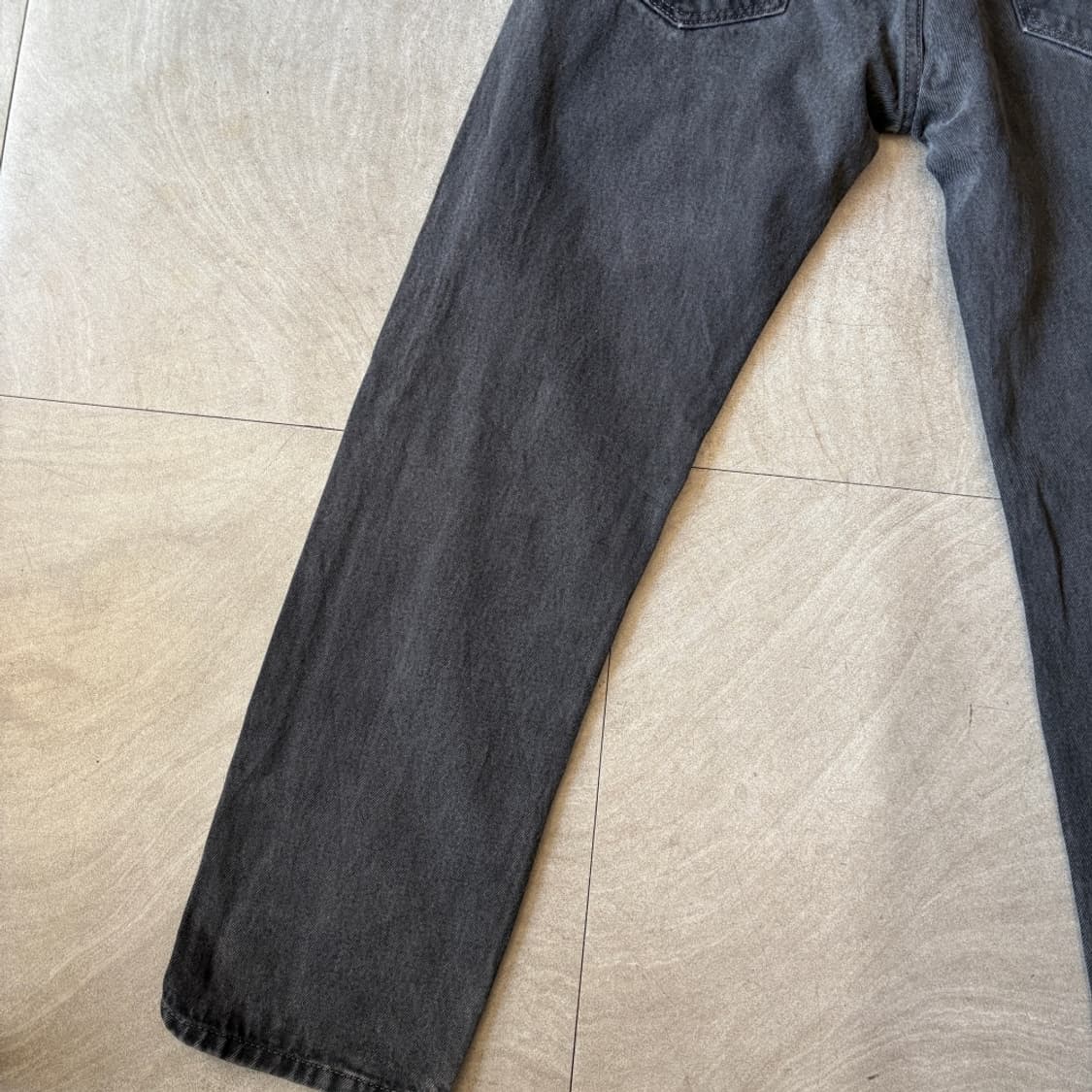 리바이스 정품 505 데님 블랙 팬츠 바지 상품이미지8