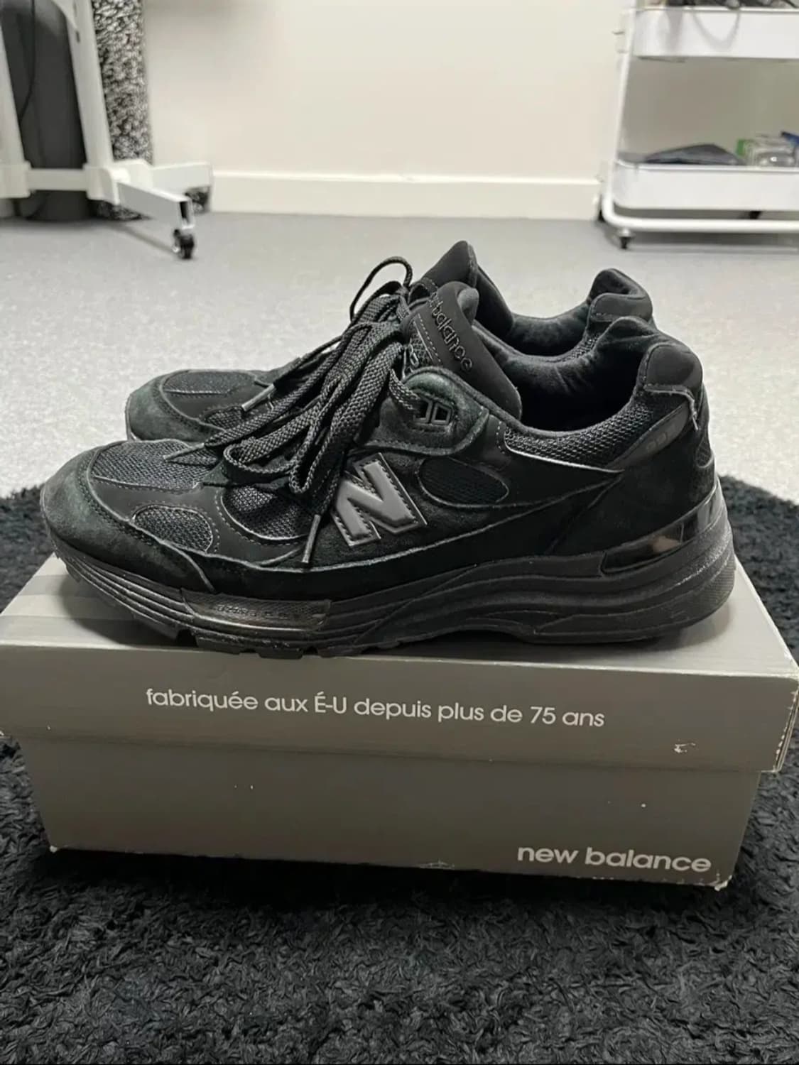 뉴발란스 992 트리플블랙 270 상품이미지2