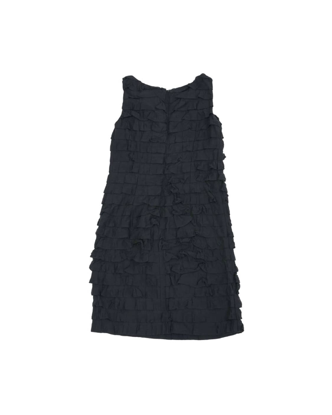 블랙 러플 드레스 Black ruffle dress 상품이미지8