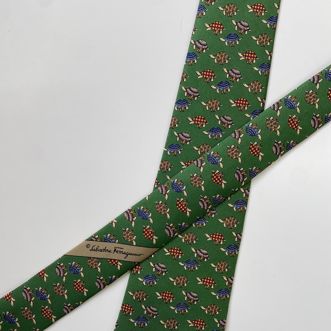 페레가모(Ferragamo) 명품 정품 넥타이 상품이미지4