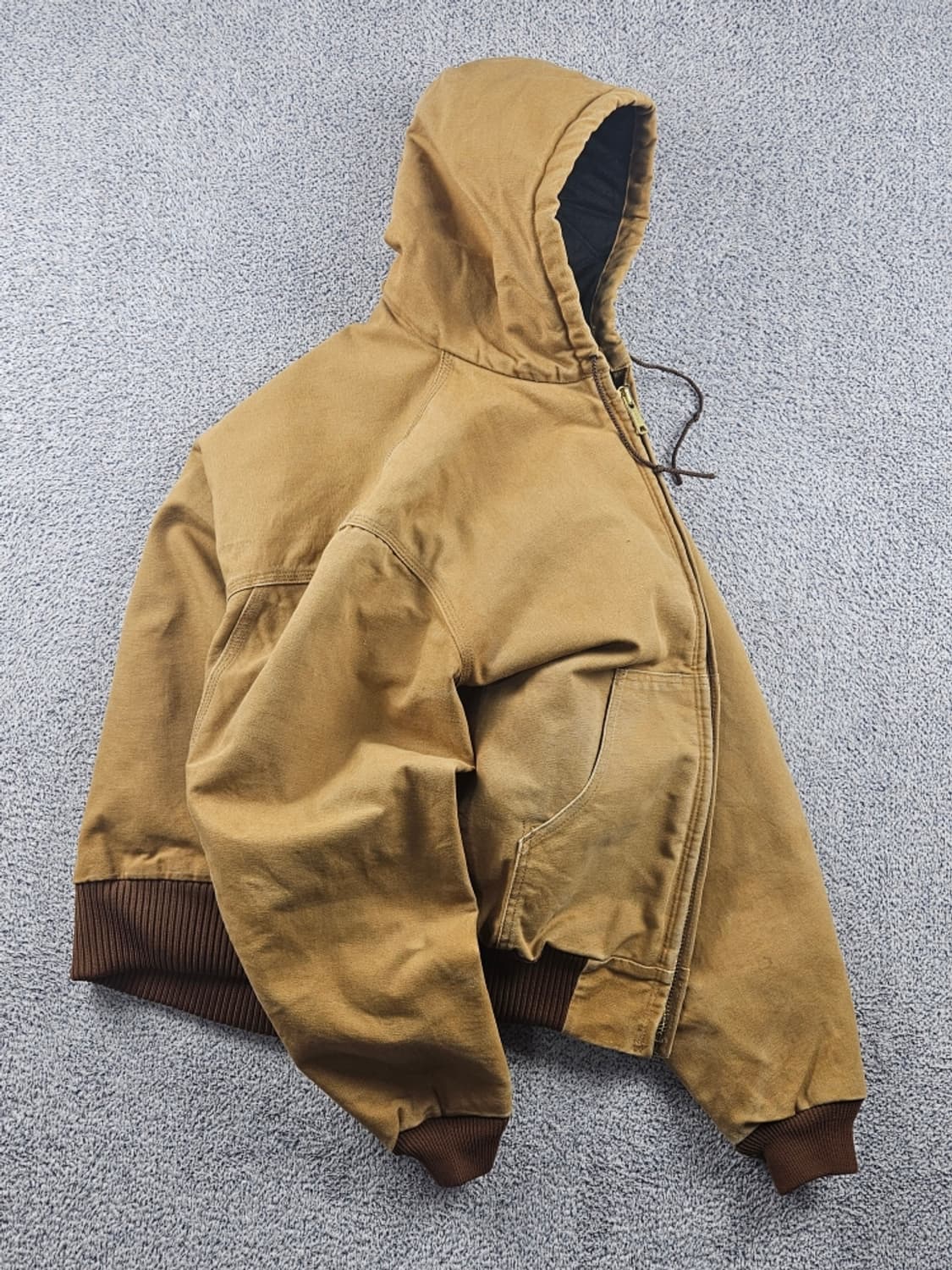 90's USA 칼하트 J04 덕액티브 워크 자켓 (XL추정)/10834 상품이미지4