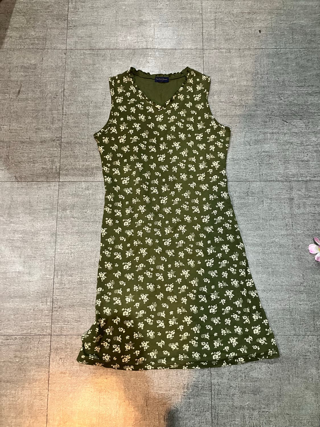 일본빈티지 Jeajam 하구미모리걸 달천깔페어리 플라워 슬립롱원피스 상품이미지1