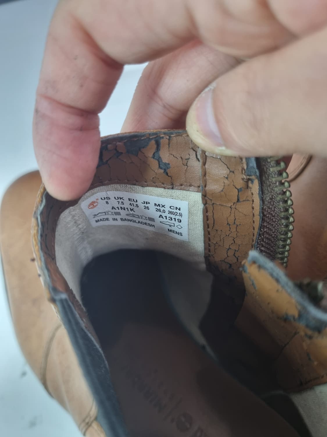 팀버랜드 지퍼 첼시부츠 상품이미지6