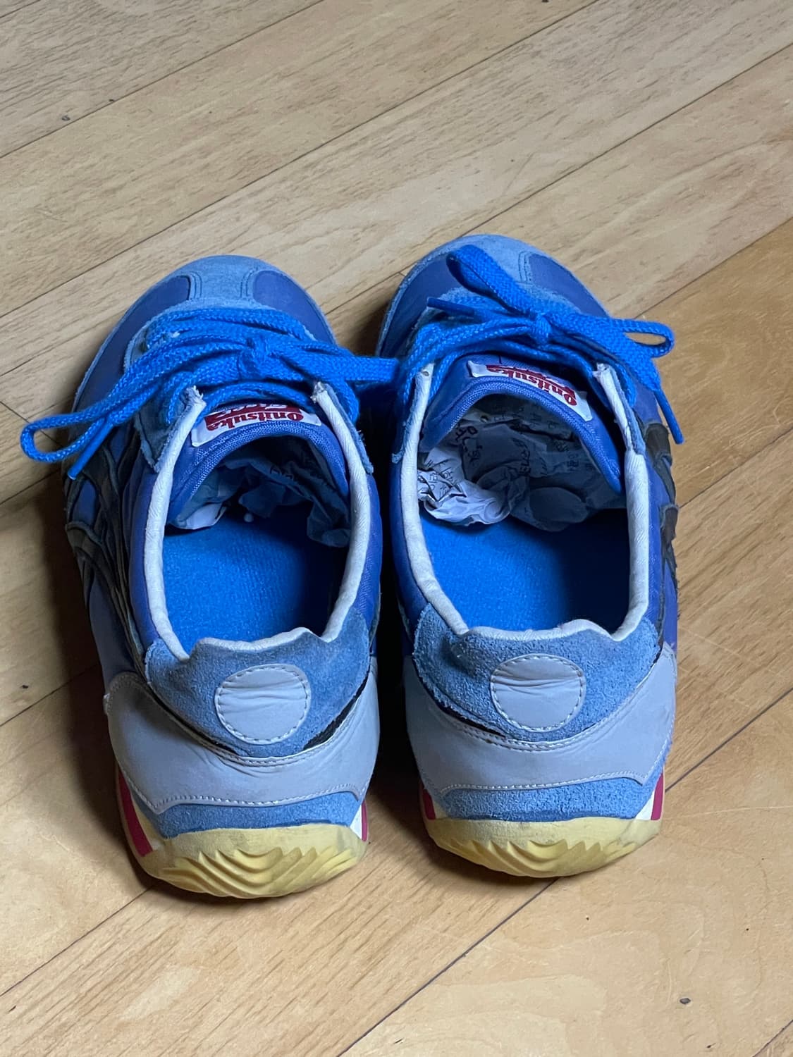 Onitsuka Tiger 캘리포니아 78 빈티지 블루 블랙 250 상품이미지4