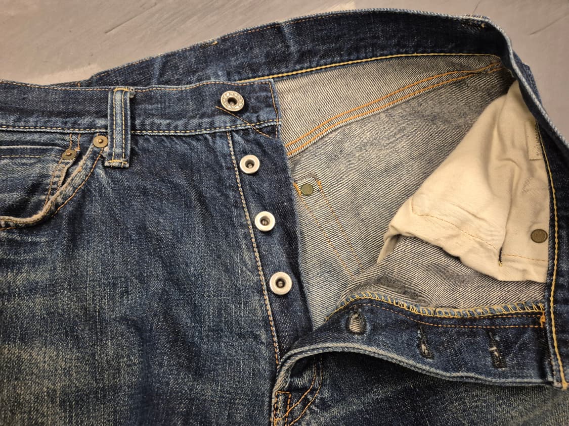 90s FIVE PENNIES 셀비지 데님 팬츠 상품이미지8