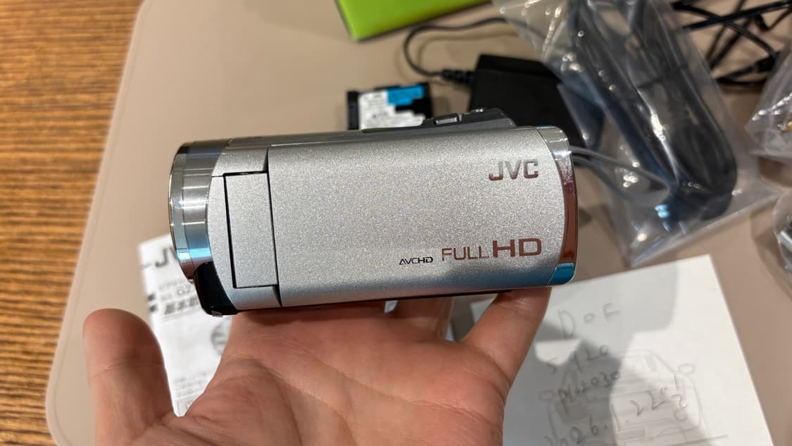 JVC GZ-HM99 빈티지캠코더 풀박스 신품급 상품이미지4