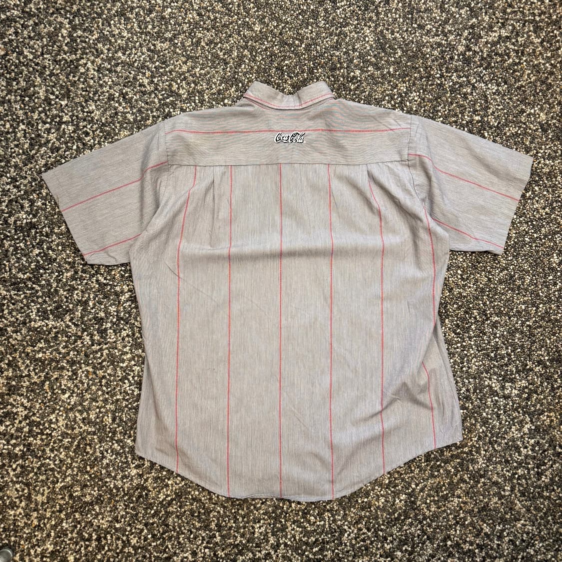 00s 코카콜라 USA 오피셜 빈티지 워크 셔츠 (XL)   상품이미지5