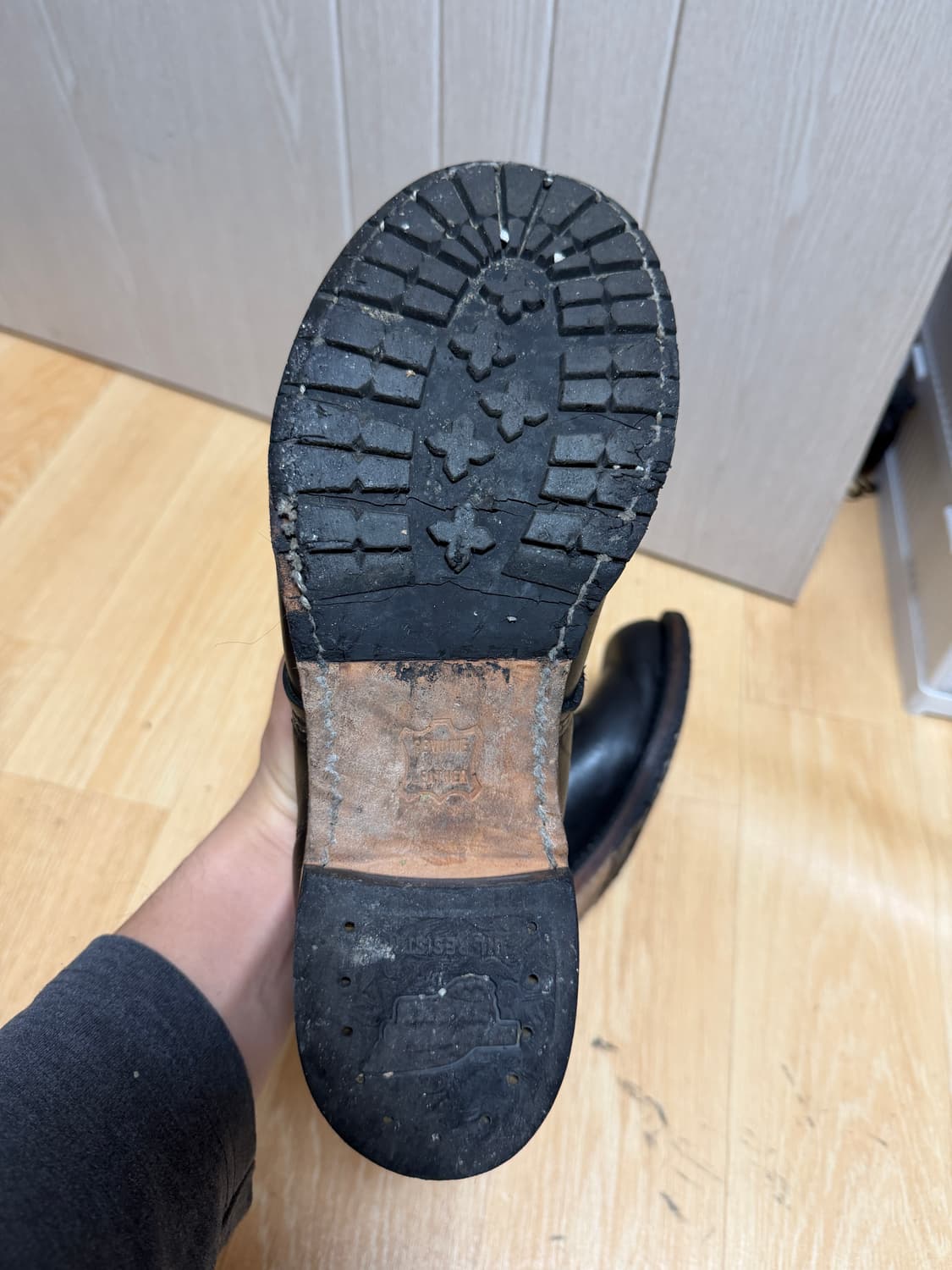 레드윙 벡맨 9014 8D 260 블랙 상품이미지5