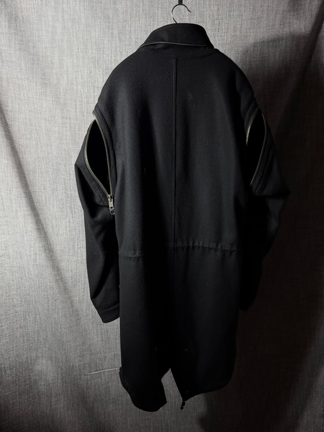 요지야마모토 뿌르옴므 후드 멀티집업 코트 상품이미지6