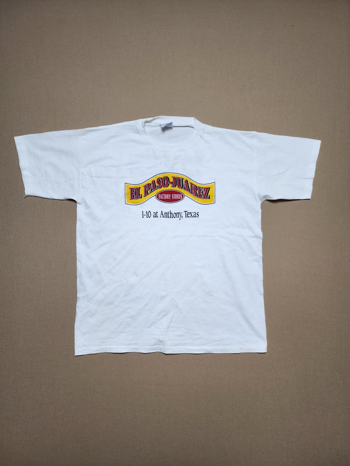 90s USA El Paso Juarez Factory Store 티셔츠 상품이미지1