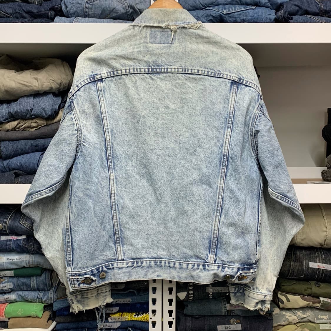 [L] 80's 리바이스 데님 트러커 재킷 70507-0219 상품이미지3