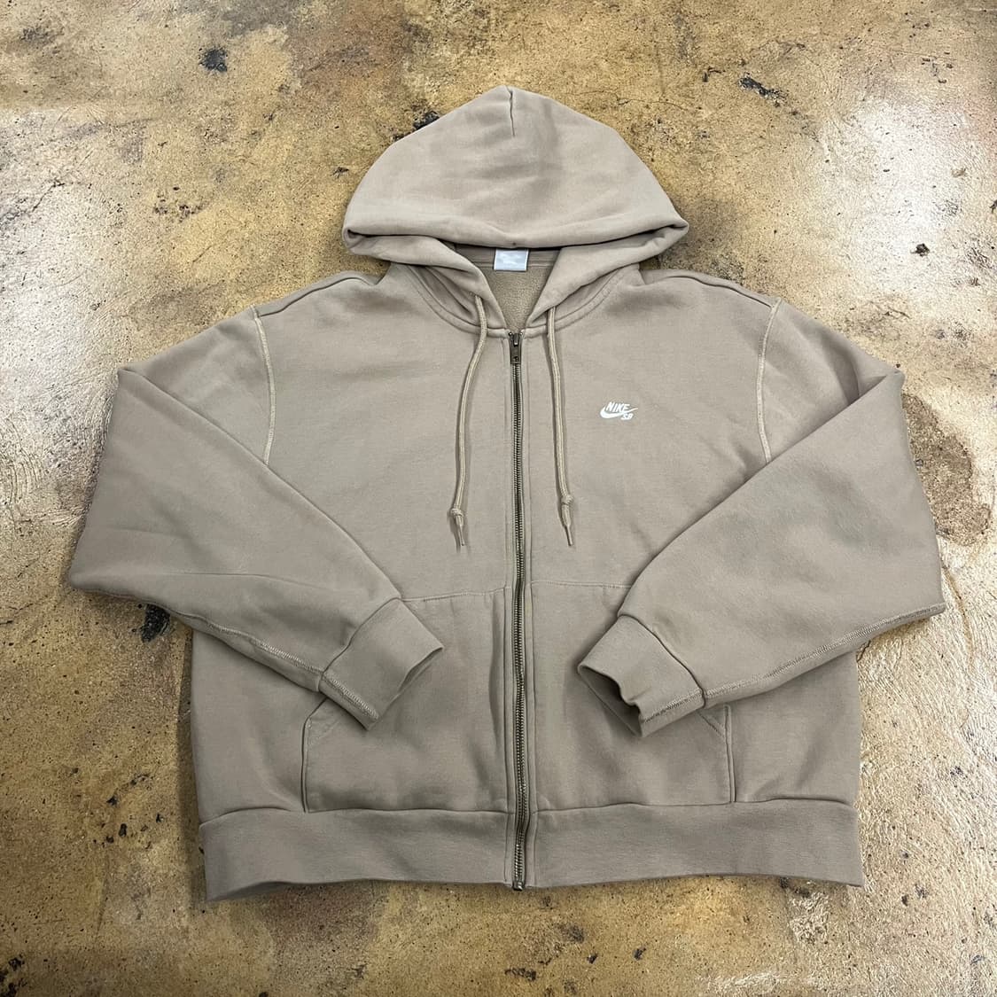 [정품/L] 나이키 SB 풀집업 후드집업 브라운 b16 상품이미지2