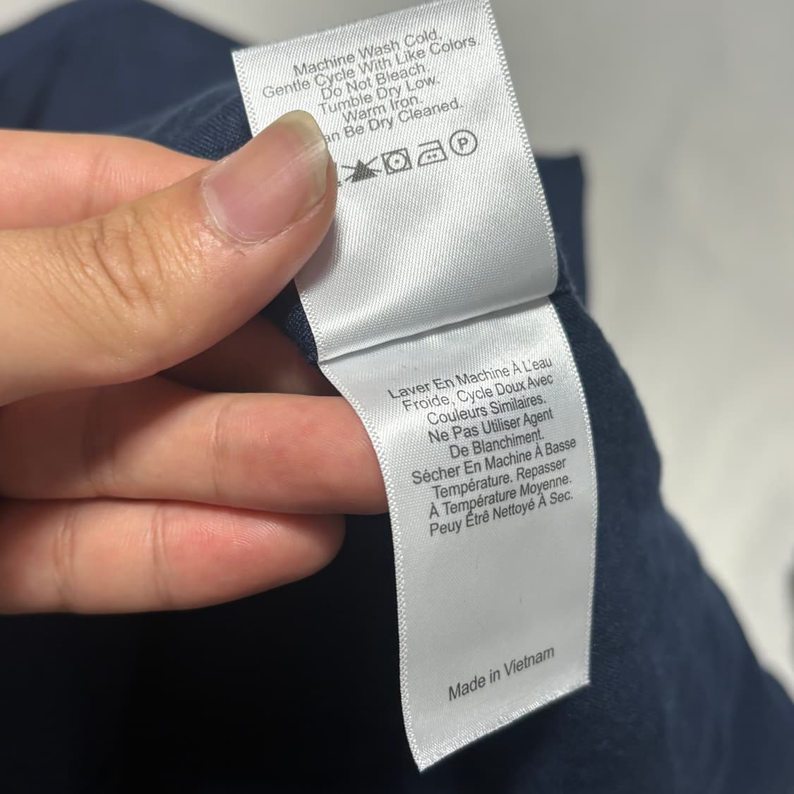 M 폴로랄프로렌 네이비 린넨 셔츠 상품이미지5