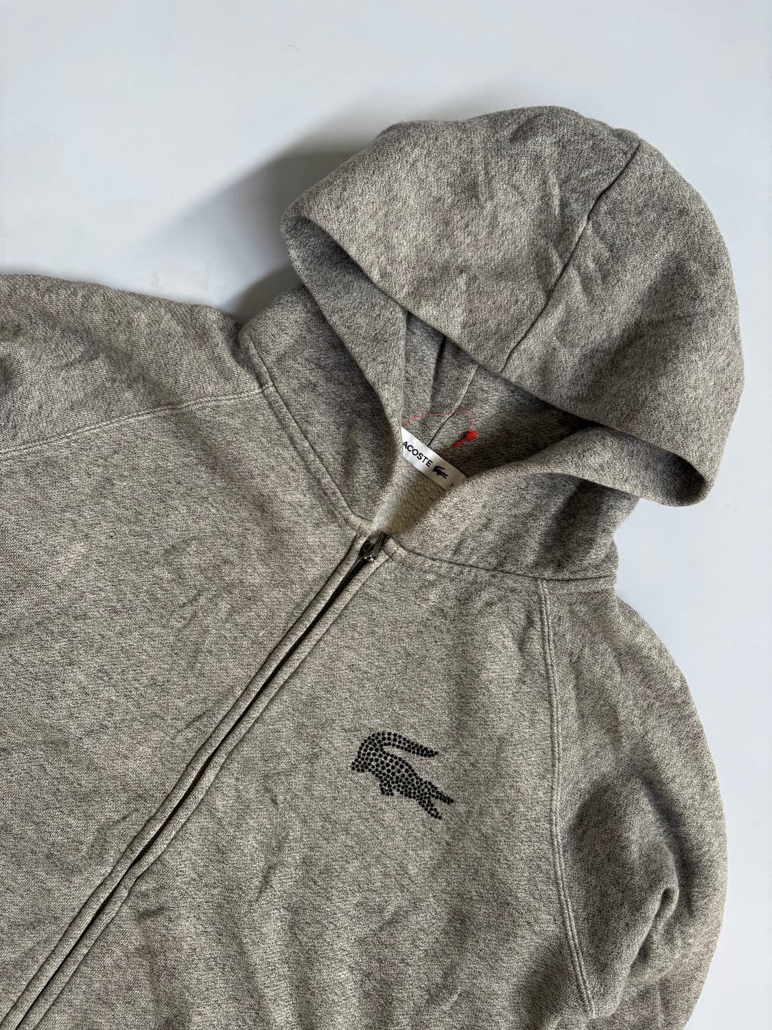라코스테 y2k 빈티지 후드집업 상품이미지1