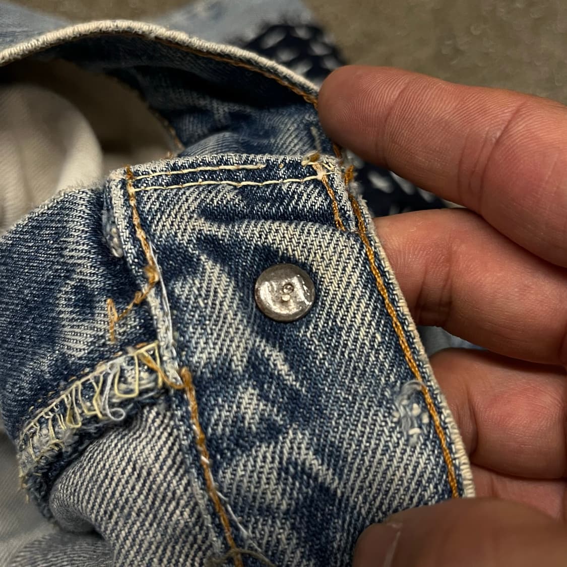 70s Levis646 66전기 벨바텀 (29-30“) 상품이미지7