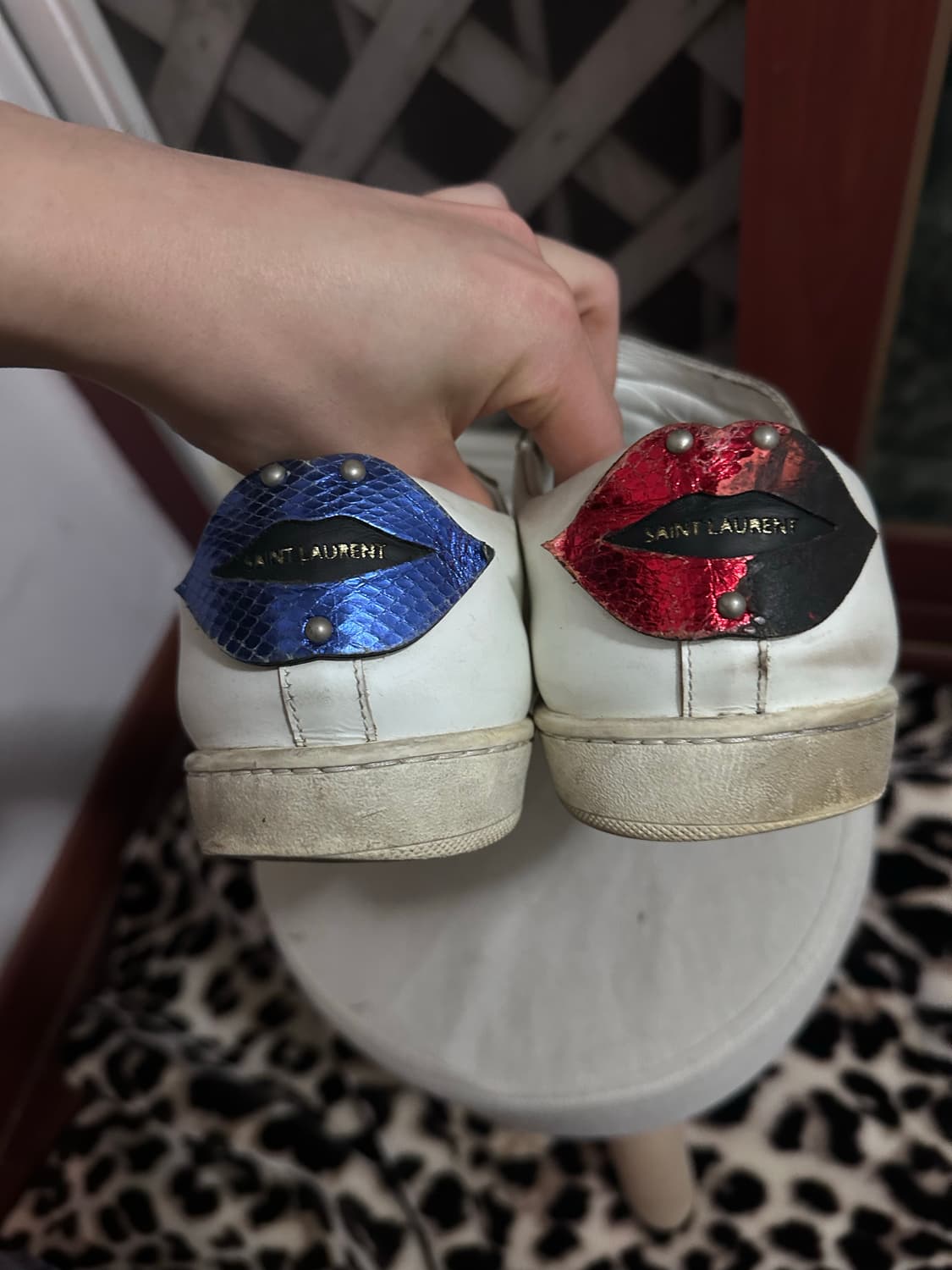 생로랑 뽀뽀 스니커즈 사이즈 42 상품이미지5
